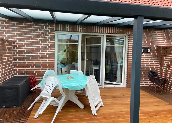 Ostfrieslands Perle Ferienwohnung An Der Nordseekueste, Sauna, Terrasse, Garten, Ruhige Lage, Wlan
